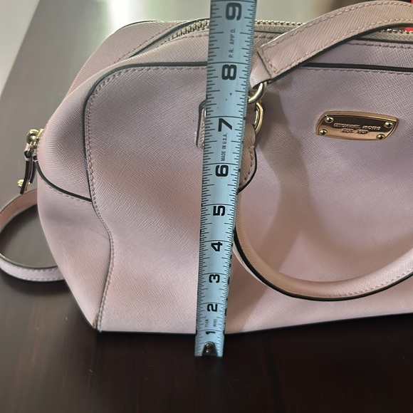 Michael Kors Baby Pink Crossbody Satchel Bag (read description) - Picture 15 of 17